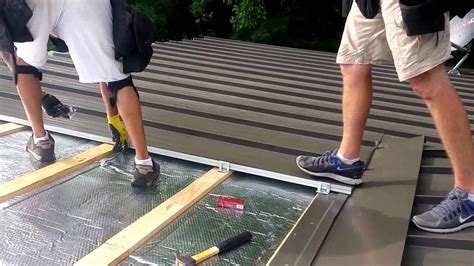 standing seam roofing installation guide